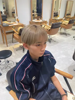 メンズ 縮毛矯正／メンズ ✂︎中村　歩夢のヘアスタイル