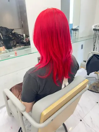 ミディアム カラー 🍒ྀི🍓 そら🌺🩷ྀིのヘアスタイル