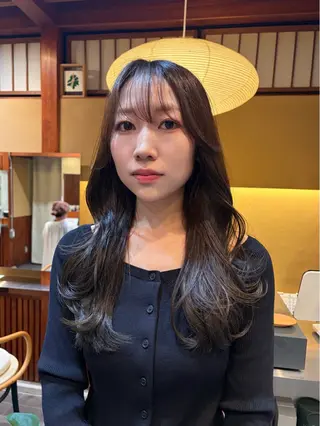 ロング カラー ゆるふわガーリーst yle🩰yuukaのヘアスタイル