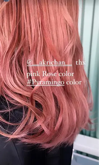 ロング カラー RISAKO レイヤーカット🎀のヘアスタイル