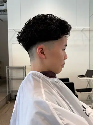 パーマ メンズ LARK/メンズ特化 /シバヤ ユウキのヘアスタイル