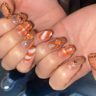 メンズ ネイル akari✨千葉駅 デザイン、メンズ🪐のネイルデザイン