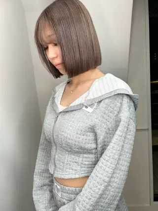 ミディアム カラー 透明感カラー/レイヤ ー🌙Honokaのヘアスタイル