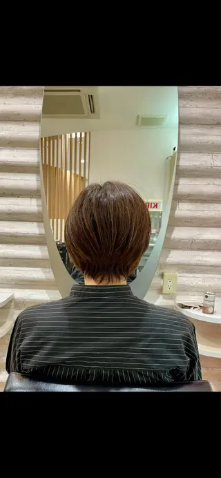 ショート カラー 脱白髪染め特化 ショート専門/阿部のヘアスタイル