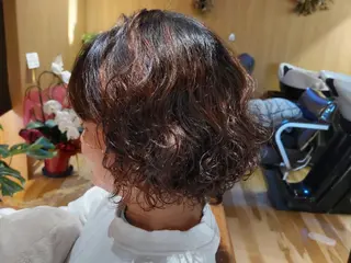 ミディアム Uketoru 横田健のヘアスタイル