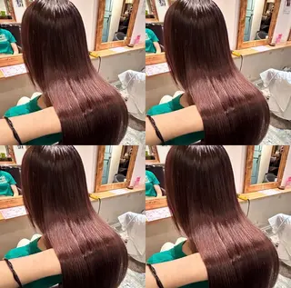 ロング 髪質改善 /美髪矯正🫧ゆたかのヘアスタイル