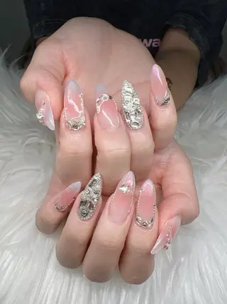 ネイル Lee Nails チップ長さだし専門店のネイルデザイン