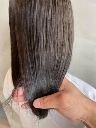 セミロング カラー ヘアアレンジ ネイル マツエク・マツパ 夜23時まで予約🉑 reverieあきらのヘアスタイル