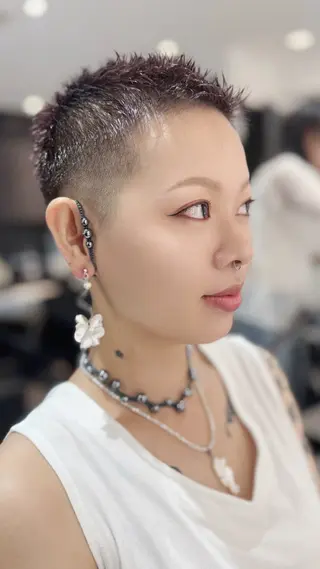 ショート ショートは任せて ミヤザキのヘアスタイル