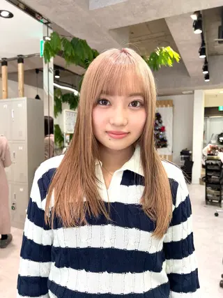 セミロング カラー 🍀お悩み改善憧れの 美髪　小林風雅のヘアスタイル
