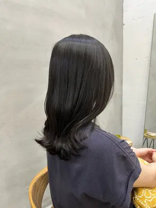 ミディアム MUKU ひかるのヘアスタイル