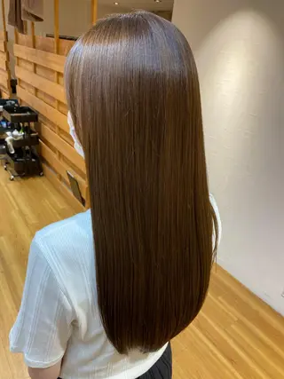 セミロング カラー Tummy's 岸本 圭吾のヘアスタイル