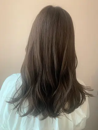 ロング カラー hubhair レイヤー/透明感のヘアスタイル