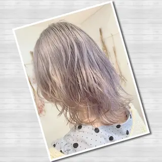 ミディアム カラー 縮毛矯正/髪質改善 ⭐️レイヤーの達人悟のヘアスタイル