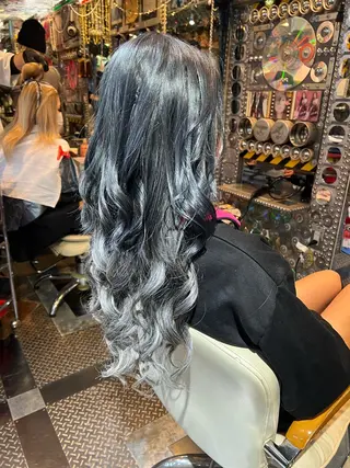 ロング カラー ヘアアレンジ メンズ KOYA ｺﾔのヘアスタイル