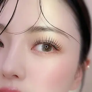 マツエク・マツパ ネイル/束感まつげ Natsune.🖤のネイルデザイン