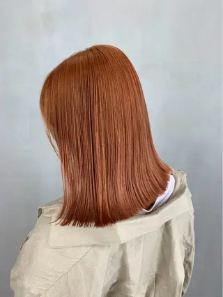 ミディアム カミヤマ リョウマのヘアスタイル