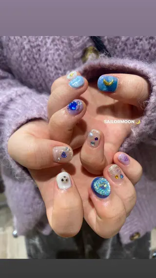 ネイル niconail 🧣ayu 📍烏山のネイルデザイン