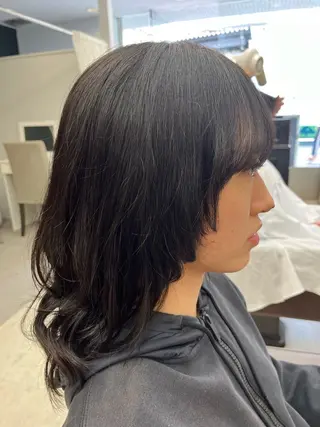 セミロング カラー 産休の為お休みです! 小島凜のヘアスタイル