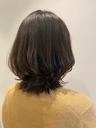 ミディアム 艶髪🌿美髪 大塚礼乃【西荻窪】のヘアスタイル