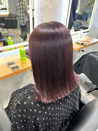 カラー 札幌ブリーチなし 👑ヒリュウのヘアスタイル