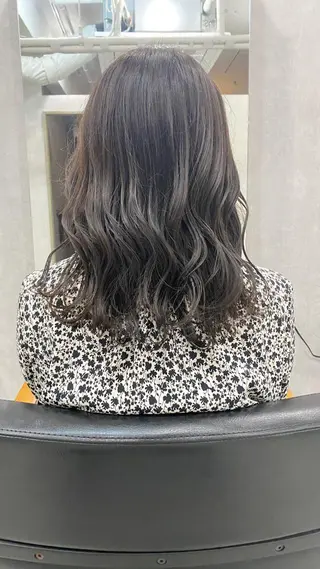 セミロング カラー ⭐️ショート⭐️美髪 矯正⭐️水口陸のヘアスタイル