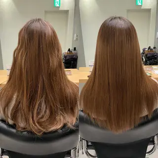 セミロング 髪質改善ヘアケア 艶髪特化/上田のヘアスタイル