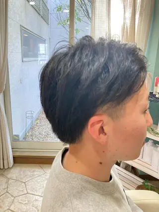 メンズ 谷川 穂のヘアスタイル