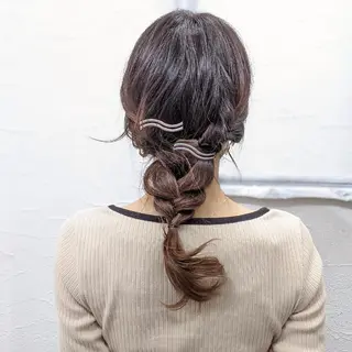 セミロング HIKARI@ Ruheplatzのヘアスタイル