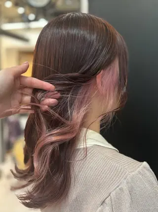 セミロング 似合わせカット🫧透 明感カラー🫧maiのヘアスタイル