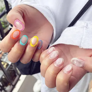 ネイル 🩵 mei🩵のネイルデザイン