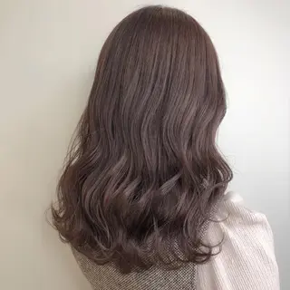 セミロング カラー 【透明感、艶髪】西村 有司のヘアスタイル