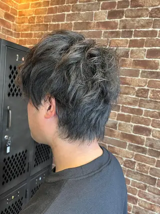 ショート カラー パーマ ヘアアレンジ メンズ キッズ ネイル マツエク・マツパ アイブロウ 久木原 ゆりのヘアスタイル