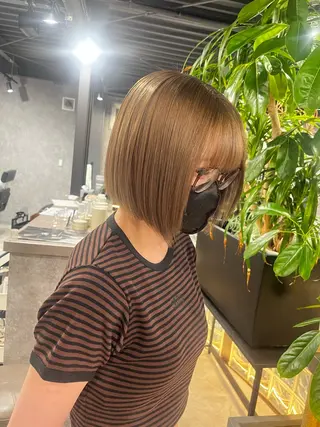 ショート ink aiのヘアスタイル