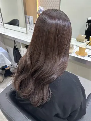 ロング カラー 銀座/ヘアセット/ 島村美帆のヘアスタイル