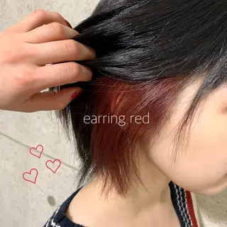 ショート カラー ブリーチ/推しカラー moe🐰🌷のヘアスタイル