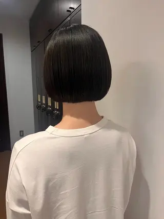 ショート 透明感カラー似合 わせ♡fuminaのヘアスタイル
