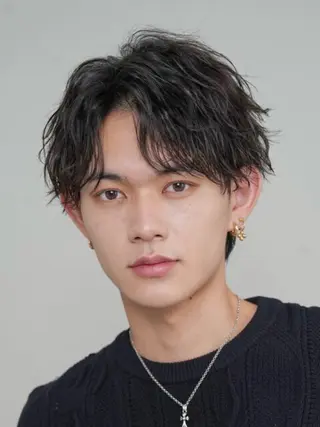 パーマ メンズ メンズ似合わせ 【fifth】おうたのヘアスタイル