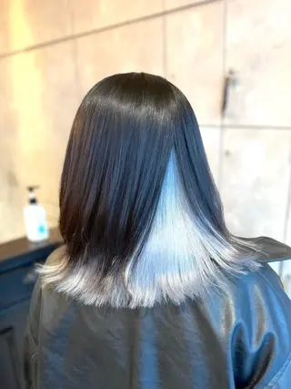 ミディアム カラー 🎀ハイトーン・艶 カラー HANA🎀のヘアスタイル