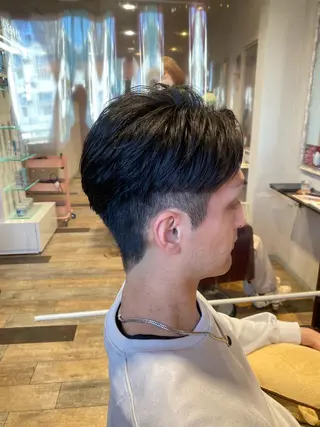 メンズ 似合わせレイヤー/ Wカラー🧸こころのヘアスタイル