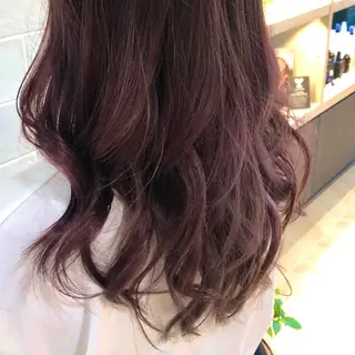 セミロング カラー ブリーチモデル募集中 小柴のヘアスタイル
