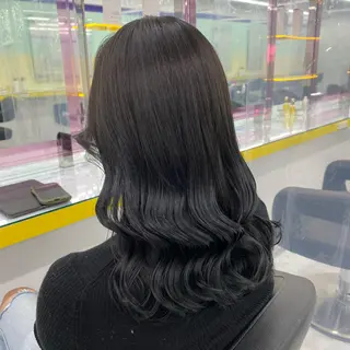 セミロング カラー ヘアアレンジ mai🍑暖色カラー /レイヤー💖のヘアスタイル