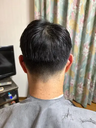 ミディアム 中村 邦明のヘアスタイル
