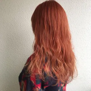 ロング kiyono ⭐︎ダブルカラーのヘアスタイル