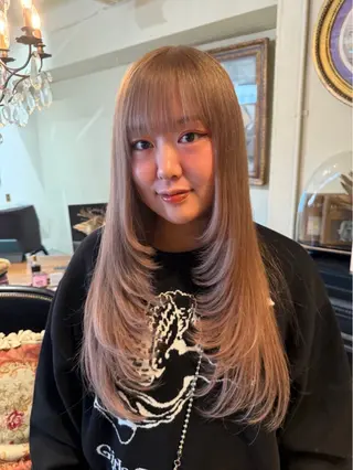 ロング ⭐︎エリカ⭐︎カット モデル募集中🪽のヘアスタイル