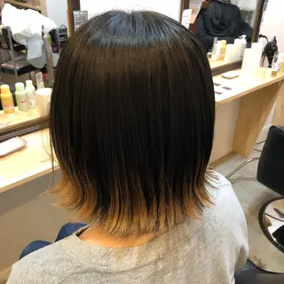 ミディアム 山口 晃也のヘアスタイル