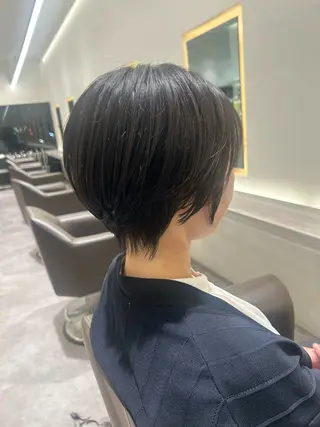 ショート 山口 祐美帆のヘアスタイル