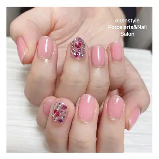 ショート ネイル 🐾enen style 🐾のネイルデザイン