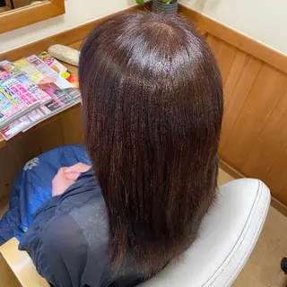 カラー Beam 深澤のヘアスタイル