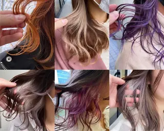 セミロング カラー メンズ特化美容師 カラー専門ぺーターのヘアスタイル